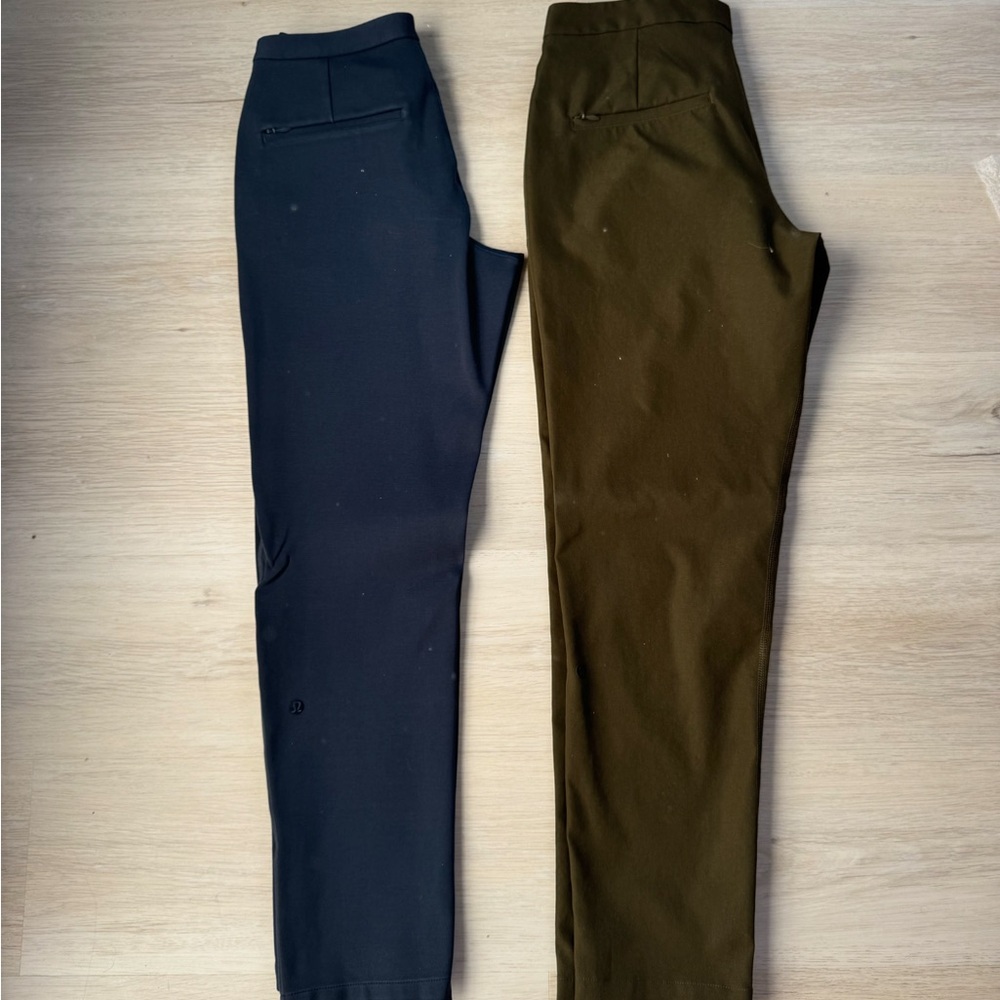 Lululemon Navy and Olive Dress Pants